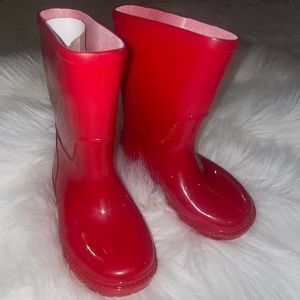 toddler red rain boots,